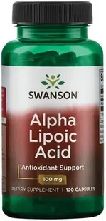 Alpha Lipoic Acid, 100 mg, 120 capsule, Swanson