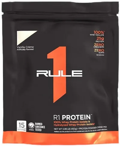 R1 Protein, vanilie, 450 g, Rule1