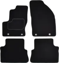 Covorase auto (set, velur, 4 bucati, culoare negru) FORD FOCUS C-MAX intre 2003-2007