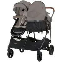 Carucior gemeni Chipolino Duo Smart 3 in 1 tiramisu