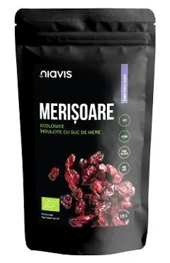 Merisoare ECO/BIO indulcite cu suc de mere 125g