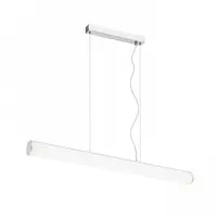 SAMBA Corp de iluminat suspendat opal-colored sticla/crom 230V LED 14W 3000K