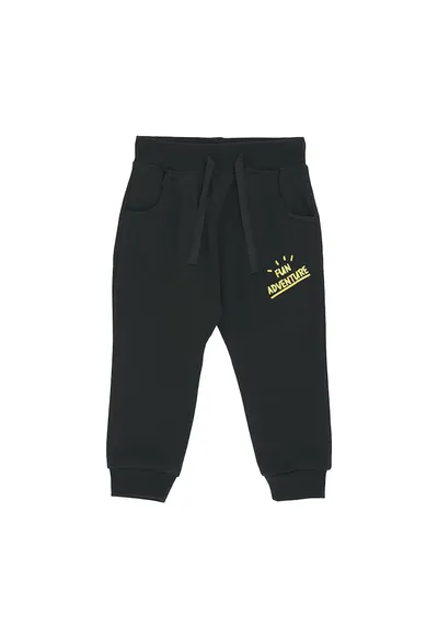 Pantaloni sport - Fun Adventure - Negru - pentru baietei - Negru