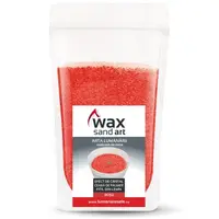 Lumanare - WaxSandArt Rosu Parfum Trandafiri - 250 g