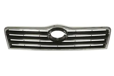 Grila radiator potrivit TOYOTA AVENSIS 1.6-2.4 2003-2008 pana in 2006 - (crom/negru)