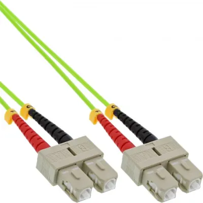 Cablu fibra optica SC-SC Duplex OM5 2m, InLine IL83502Q