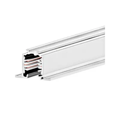 Track On 3 Phase Electric Track Recessed Dali White