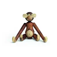 Statuetă din lemn masiv Kay Bojesen Denmark Monkey Teak