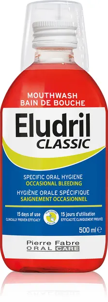Eludril Classic Apă de gură, 500 ml