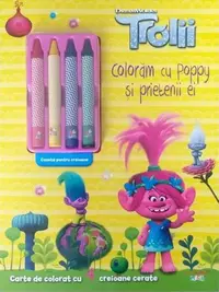 Trolii. Colorăm cu Poppy și prietenii ei - Paperback brosat - ***