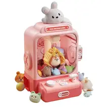 Mini masina de prins jucarii culoare roz accesorii incluse
