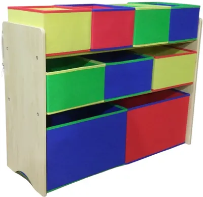 Organizator etajeră pentru jucării și cărți Ginger Home - Colors, 3 niveluri