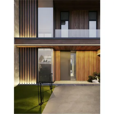 Pitic COSMIC Inchis Anthracit Aluminiu turnat Aluminiu & Sticla clara LED 8W 220-240V 489Lm 3000K IP65