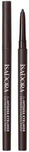 Isadora Creion pentru ochi rezistent la apă 24H Wear & Smudge-proof, 61 Black Brown, 0.35 g
