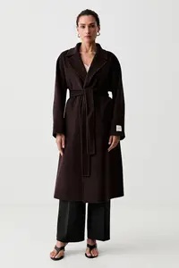 Calvin Klein palton pentru femei, cu lână