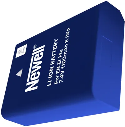 Baterie Newell - SupraCell Protect, substitui la Nikon EN-EL14a, albastră
