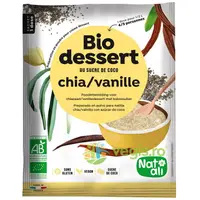 Desert cu Chia si Vanilie fara Gluten Ecologic/Bio 40g
