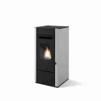 Soba pe peleti Elsa - 2.5-9.5 kW Alb