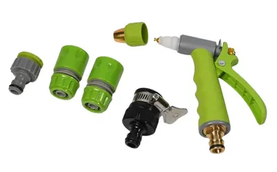 Set cap pentru furtun/conectori VERDE multifunctional