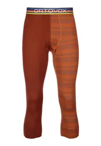 Pantaloni de corp barbati Merino 3/4 185 Rock N Wool - Portocaliu