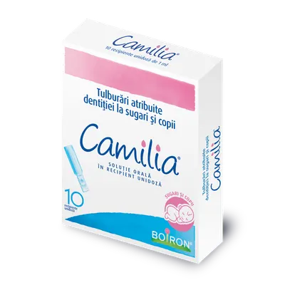 Camilia solutie orala unidoza, 10 unidoze, Boiron