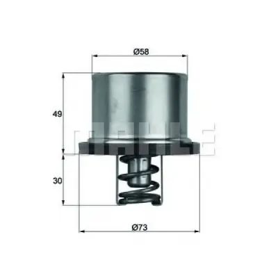 Termostat, lichid racire MAHLE ORIGINAL THD 1 79