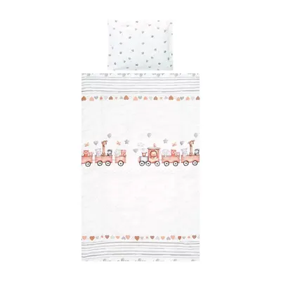 Lenjerie de pat Lorelli Classic Cosy 3 piese Grey Train