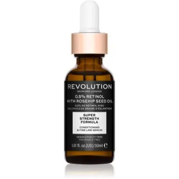 Revolution Skincare Retinol 0.5% With Rosehip Seed Oil ser hidratant si impotriva ridurilor