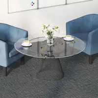 vidaXL Placă de carpetă Gri Beton 50 x 50 cm 4 buc. PP și bitum
