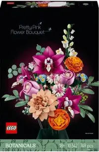 Lego Botanicals. Buchet de flori roz