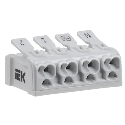 Connecting spring-controlled terminal KSP4-2L+N+PE