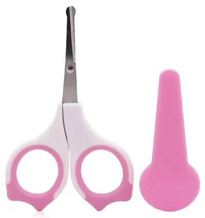 Foarfecă cu protecție Lorelli Baby Care - Roz, new