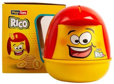 Set de creatie Play-Toys - Pusculita Rico cu plastilina si instrumente