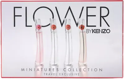 Kenzo Set Flower - Apă de parfum, 4 x 4 ml