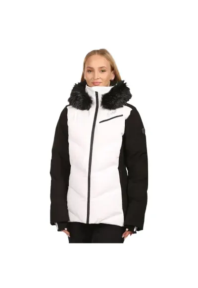 Geaca schi si snowboard Skimmia - Alb