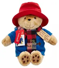 Jucărie de pluș Rainbow Designs - Paddington cu eșarfă, 23 cm