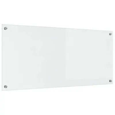 vidaXL Panou de bucătărie Transparent 110 x 50 cm sticlă securizată