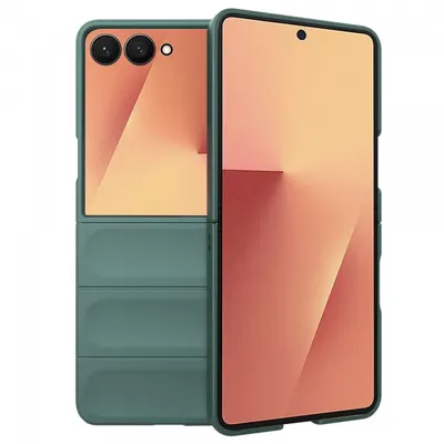 Husa pentru Samsung Galaxy Z Flip7 F766, Techsuit, Magic Shield, Verde