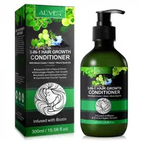 Balsam de Par 3 in 1 cu Ulei de Ricin, Amla, Negrilica pentru Cresterea Parului, 300 ml