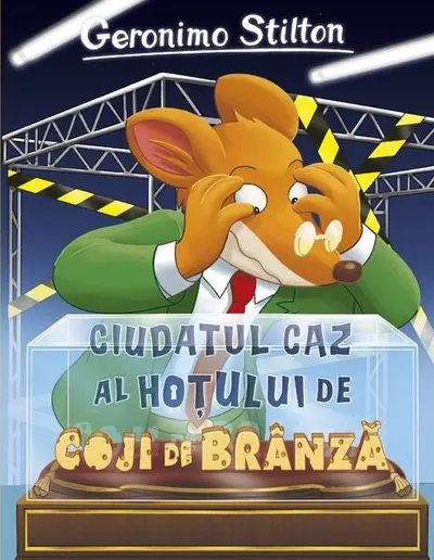 Ciudatul caz la hoțului de coji de brânză (Vol. 9) - Paperback brosat - Geronimo Stilton