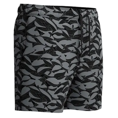 Sort inot barbati Speedo Redondo Edge Printed Volley 16 negru/gri – 4-way