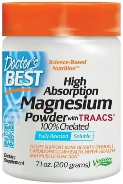 Magnesium Powder, 200 g, Doctor's Best