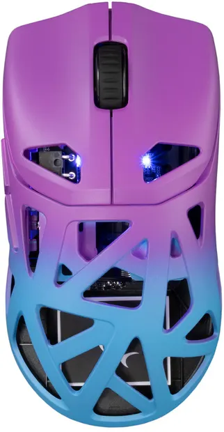 Mouse de gaming White Shark - Dagonet, optic , fără fir , negru /mov