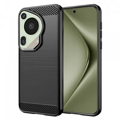 Husa pentru Huawei Pura 70 Ultra, Techsuit, Carbon, Neagra