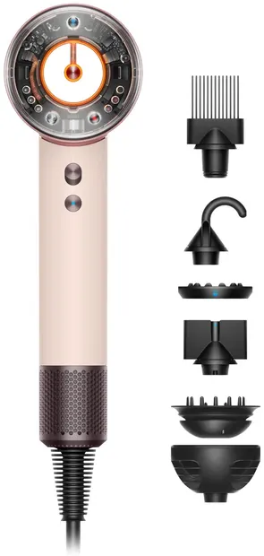 Uscător de păr Dyson - HD16 Supersonic Nural, 1600W, 3 viteze, CeP/Rose Gold