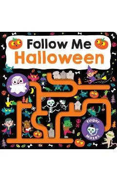 Maze Book: Follow Me Halloween