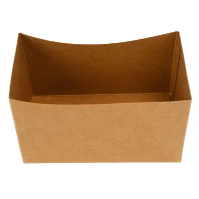 Tăviță carton bărcuță - Kraft (set 50 buc) - Default Title