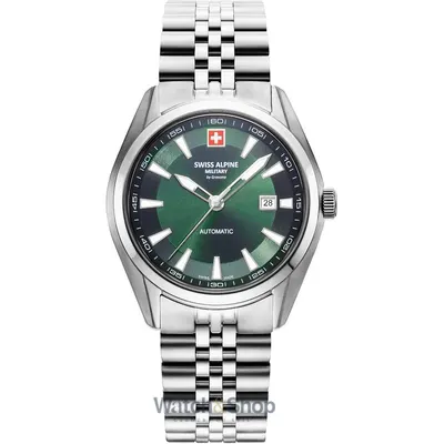 Ceas Swiss Alpine Military Swiss Alpine Military 7091.2134 Mens Watch Automatic 43mm 10ATM