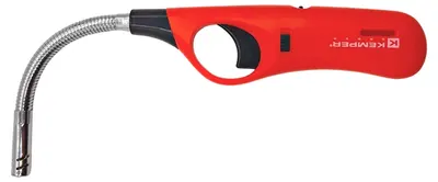 Aprinzător piezo Kemper – 1049DF, cu capăt flexibil, roșu