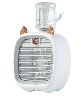 Ventilator portabil reincarcabil cu pulverizator de apa Andowl Q HF2